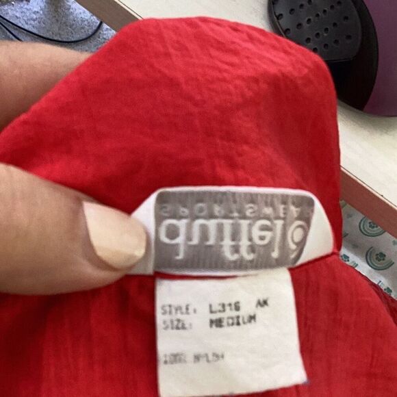 Vintage Duffel Sportswear Retro Zip Windbreaker Jacket Women’s Medium - Picture 9 of 9